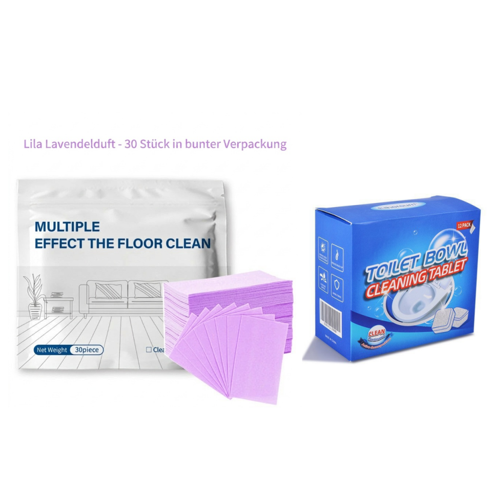 🔥🎉30-teilige Packung Multi-Effekt-Bodenreinigungstücher