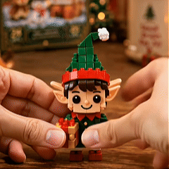 ⏳ Nur heute 49 % sparen – 🎄 12-Tage-Mini-Weihnachtsornament-Adventskalender | 12 einzigartige, festliche Bausets mit Aufhängeschlaufen – perfekt zum Schmücken von Weihnachtsbäumen, Kränzen und festlichen Dekorationen 🧱