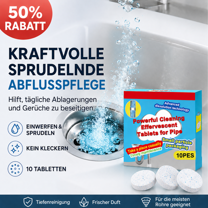 🔥🎁 1+1 GRATIS!!🥳 💞 50K+ VERKAUFT! ⚡💧 Leistungsstarke Brausetabletten zur Rohrreinigung