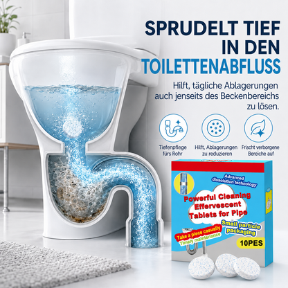 🔥🎁 1+1 GRATIS!!🥳 💞 50K+ VERKAUFT! ⚡💧 Leistungsstarke Brausetabletten zur Rohrreinigung