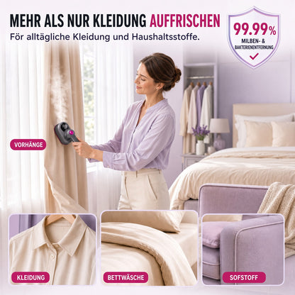 🔥 50 % RABATT! Tragbarer Kleidungsstück Bügeleisen – Kleidung schnell & einfach glätten