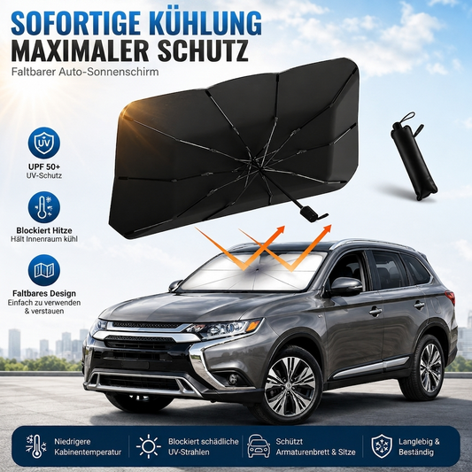 ⏰🔥NUR FÜR KURZE ZEIT 50% RABATT!🔥ÜBER 50.000 MAL VERKAUFT! 2026 Aktualisierter Auto-Frontscheiben-Sonnenschirm