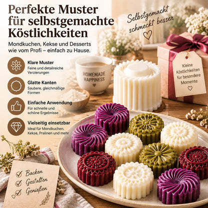 🍪Doppelseitiger Plätzchenstempel ✨ – Perfekte Kekse & Gebäck ganz einfach | Kinderleichtes Backen, DIY-Geschenke & platzsparendes 2-in-1-Design