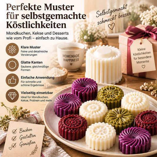 🍪Doppelseitiger Plätzchenstempel ✨ – Perfekte Kekse & Gebäck ganz einfach | Kinderleichtes Backen, DIY-Geschenke & platzsparendes 2-in-1-Design