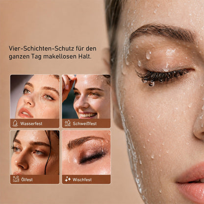 💞 Sofort verstellbarer Augenbrauenstempel mit zweifarbigem Augenbrauenpuder
