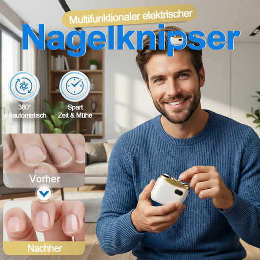 ⏳ 2-in-1 Elektrischer Nagelknipser & Polierer -Remifa®