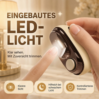 🔥2-in-1-Smart-Elektronagelschere & -Polierer ✂️💅 Die elektrische Nagelpflege für die ganze Familie!