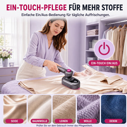 🔥 50 % RABATT! Tragbarer Kleidungsstück Bügeleisen – Kleidung schnell & einfach glätten