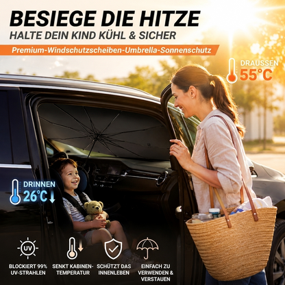 ⏰🔥NUR FÜR KURZE ZEIT 50% RABATT!🔥ÜBER 50.000 MAL VERKAUFT! 2026 Aktualisierter Auto-Frontscheiben-Sonnenschirm