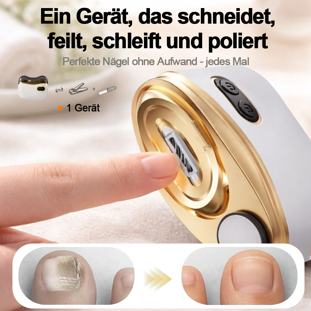 ⏳ 2-in-1 Elektrischer Nagelknipser & Polierer -Remifa®
