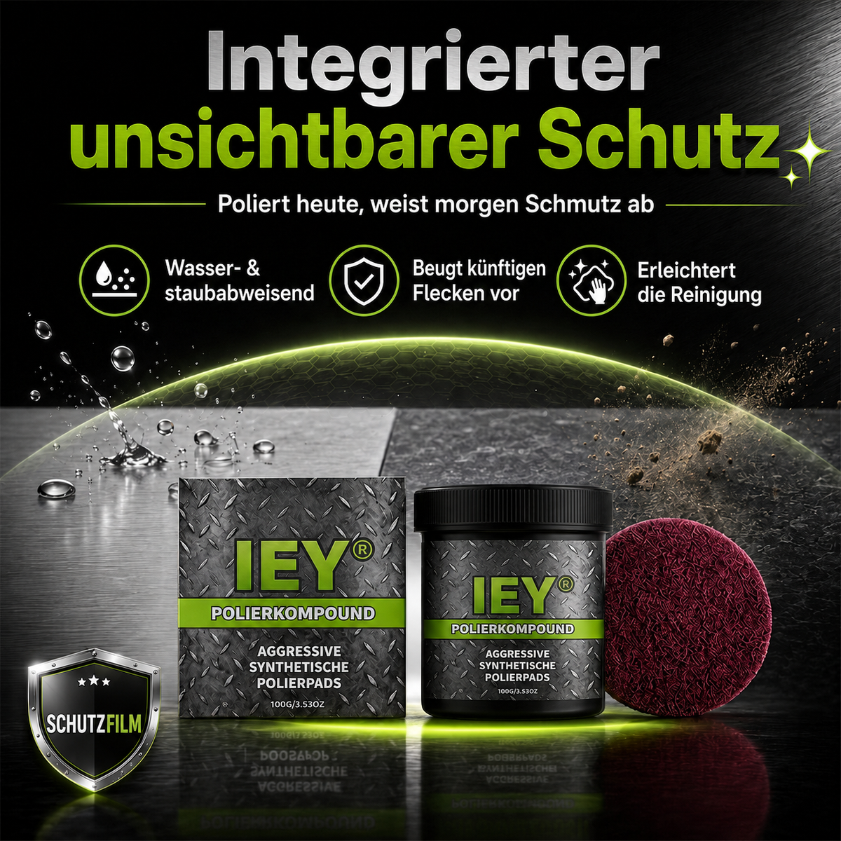 🎉 TOP-ANGEBOT ✨ All-in-One Oberflächen-Restaurierungspolitur mit Pad