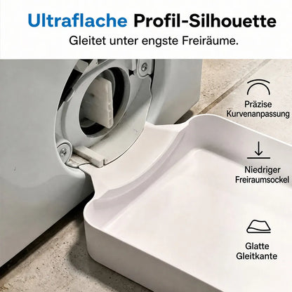 Universelle Auffangwanne für Frontlader-Waschmaschinen