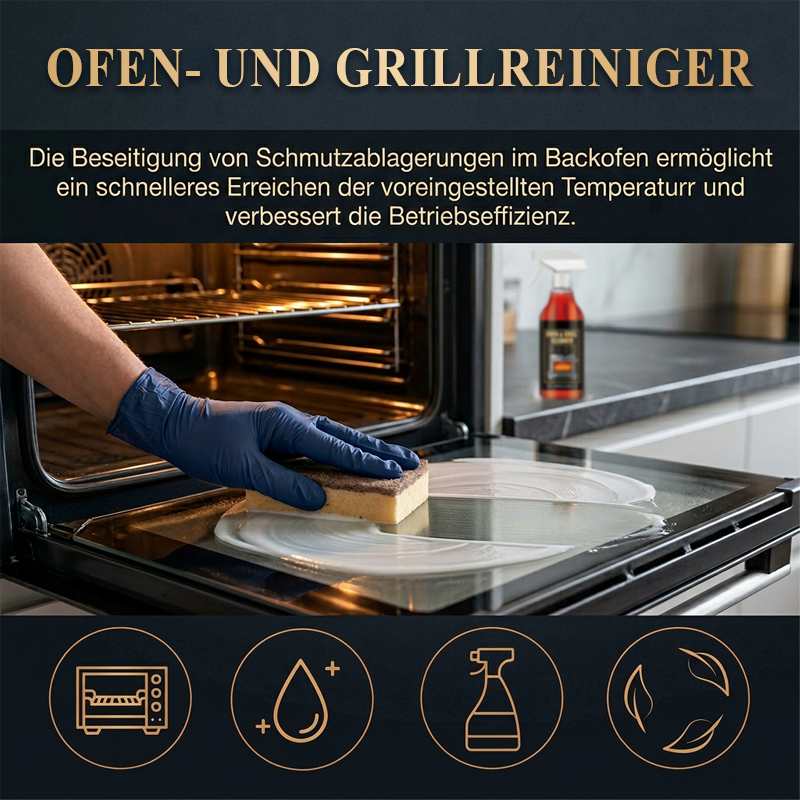 🧼✨ Ofen- und Grillreiniger-Spray – Gegen Fett & hartnäckige Verschmutzungen 🔥