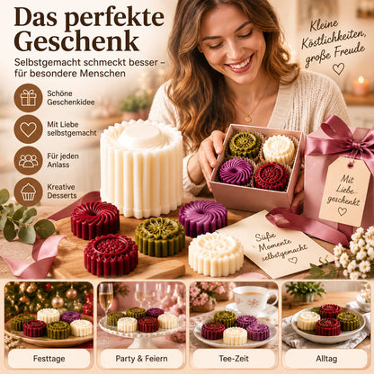🍪Doppelseitiger Plätzchenstempel ✨ – Perfekte Kekse & Gebäck ganz einfach | Kinderleichtes Backen, DIY-Geschenke & platzsparendes 2-in-1-Design