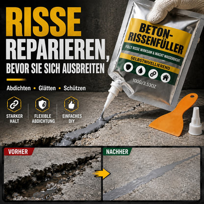 💧 50% Rabatt! Wasserfester Beton-Rissfüller 🧱 – Risse schnell reparieren & zuverlässig abdichten 🔧