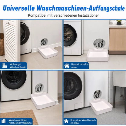 Universelle Auffangwanne für Frontlader-Waschmaschinen