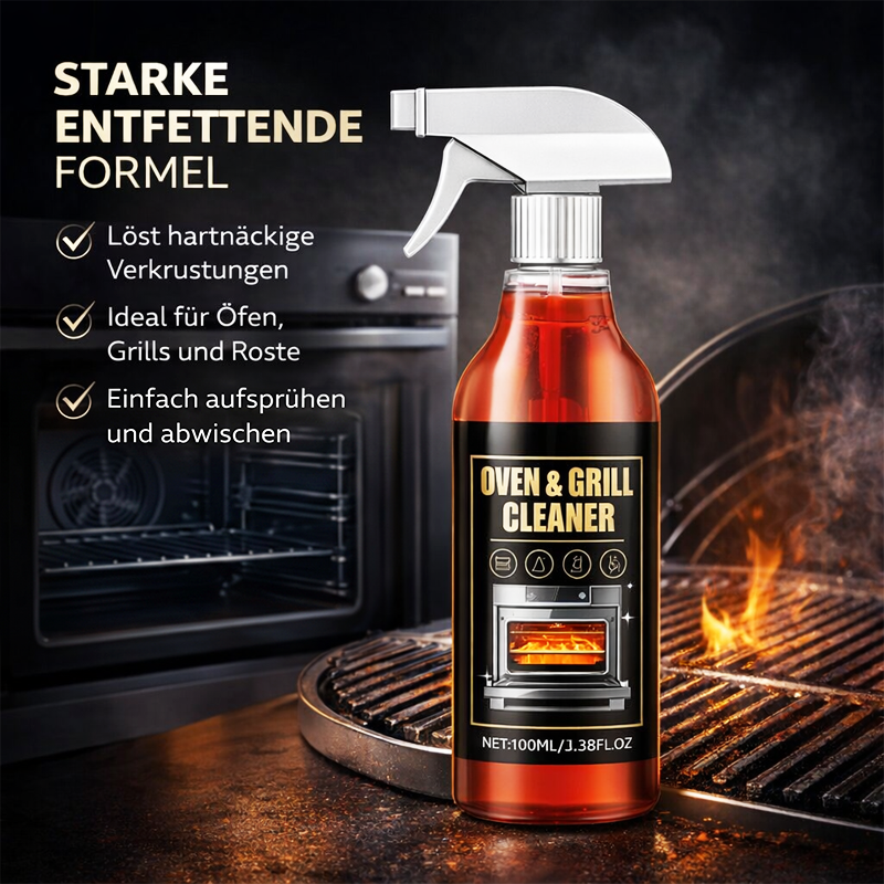 🧼✨ Ofen- und Grillreiniger-Spray – Gegen Fett & hartnäckige Verschmutzungen 🔥