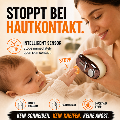 🔥2-in-1-Smart-Elektronagelschere & -Polierer ✂️💅 Die elektrische Nagelpflege für die ganze Familie!