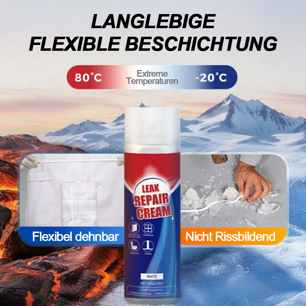 💥 Großer Ausverkauf – Kaufen Sie 2 und erhalten Sie 1 grati 🎯🛡️Wasserdichtes Dichtungsspray zur Leckreparatur