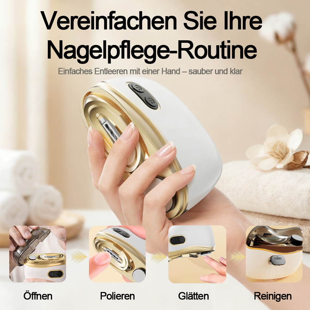 ⏳ 2-in-1 Elektrischer Nagelknipser & Polierer -Remifa®
