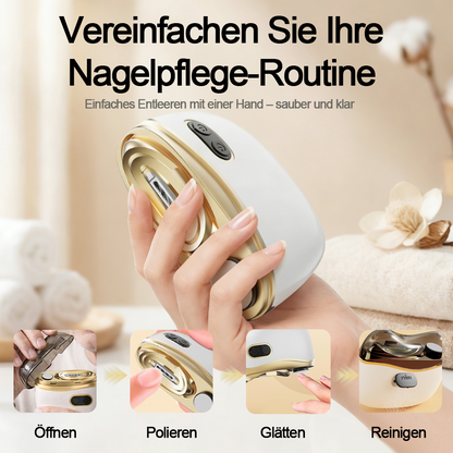 ⏳ 2-in-1 Elektrischer Nagelknipser & Polierer -Remifa®