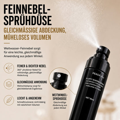 🎉🎉 50 % RABATT | NUR FÜR KURZE ZEIT!  Volumen-Haarspray – Haarspray mit lang anhaltendem Pfirsichduft für mehr Volumen und perfekten Halt den ganzen Tag.