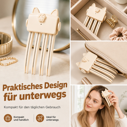 🔥 Volumen-Clip für Haarwurzeln – Mehr Fülle mit gezielter Wärme, ohne aufwendiges Toupieren 💁‍♀️