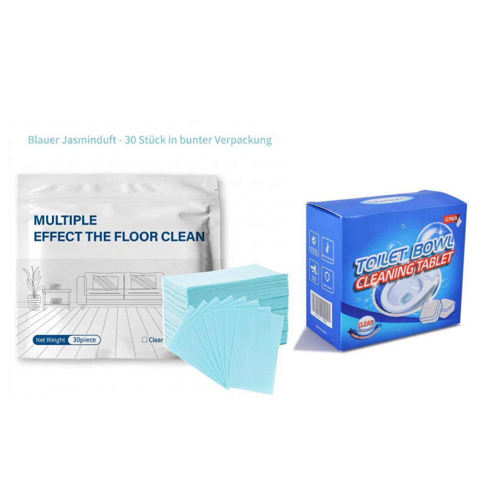 🔥🎉30-teilige Packung Multi-Effekt-Bodenreinigungstücher