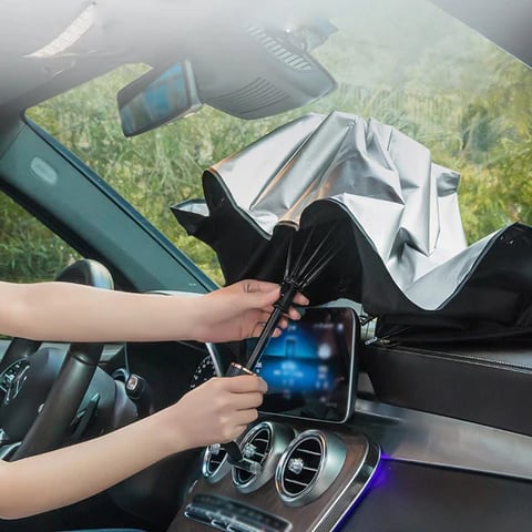⏰🔥NUR FÜR KURZE ZEIT 50% RABATT!🔥ÜBER 50.000 MAL VERKAUFT! 2026 Aktualisierter Auto-Frontscheiben-Sonnenschirm