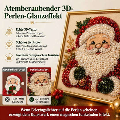 🎨💎 Keine Vorkenntnisse nötig | 3D DIY Weihnachts-Perlenkunst-Set