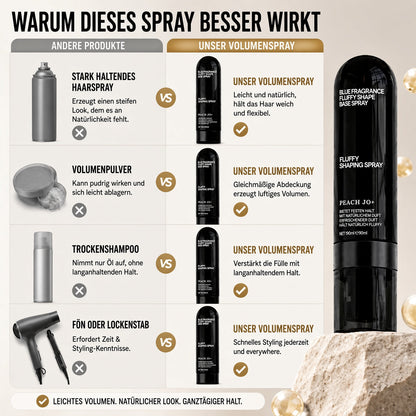 🎉🎉 50 % RABATT | NUR FÜR KURZE ZEIT!  Volumen-Haarspray – Haarspray mit lang anhaltendem Pfirsichduft für mehr Volumen und perfekten Halt den ganzen Tag.