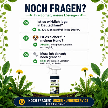 🔥 50 % RABATT 🌿 Unkraut-Stop – Wirksam gegen Unkraut & neues Wachstum | Garten, Wege & Hof ⚡