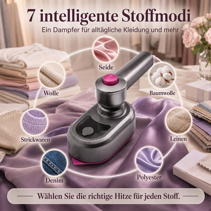 🔥 50 % RABATT! Tragbarer Kleidungsstück Bügeleisen – Kleidung schnell & einfach glätten