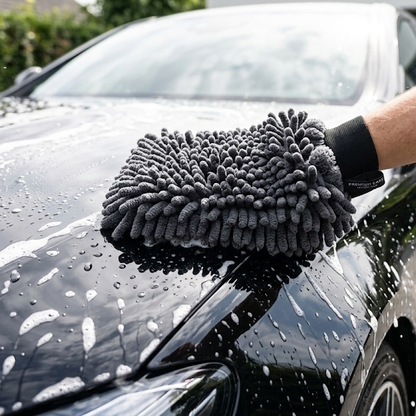 Bravunela®Ultra-Soft Double-Sided Chenille Microfiber Car Wash Mitt