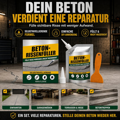 💧 50% Rabatt! Wasserfester Beton-Rissfüller 🧱 – Risse schnell reparieren & zuverlässig abdichten 🔧