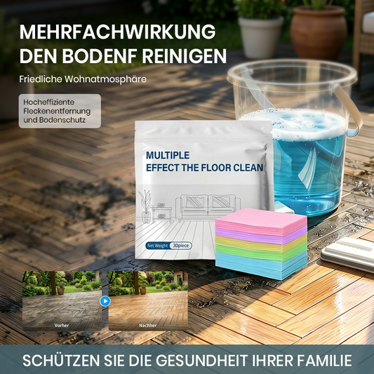 🔥🎉30-teilige Packung Multi-Effekt-Bodenreinigungstücher