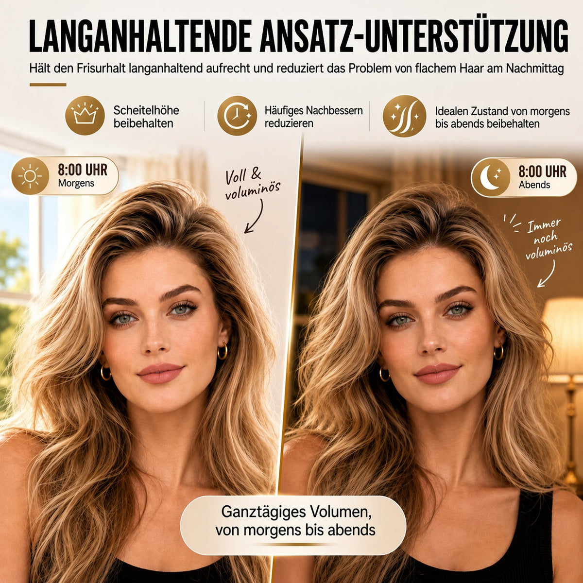 🎉🎉 50 % RABATT | NUR FÜR KURZE ZEIT!  Volumen-Haarspray – Haarspray mit lang anhaltendem Pfirsichduft für mehr Volumen und perfekten Halt den ganzen Tag.