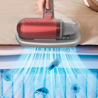 😱🛏️Unsichtbare Milben rauben dir den Schlaf! Normale Staubsauger nutzlos? Klopfen + Saugen + UV in einem!💥🔦 -Remifa®